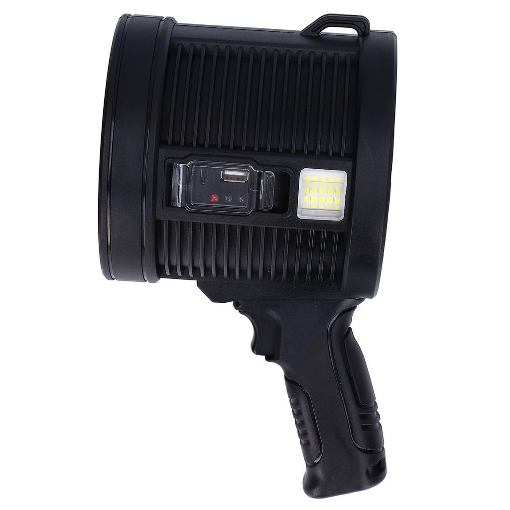 P90 Multifunctional Searchlight 6 Modes LED Solar Power Flashlight Waterproof for Camping Hunting