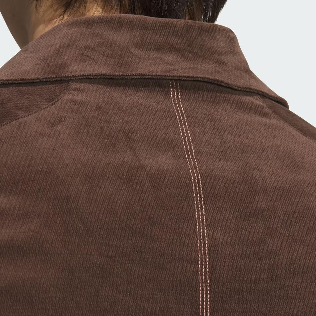 Adidas Wuji Series Cord Jacket Men Jacket Brown JI8721