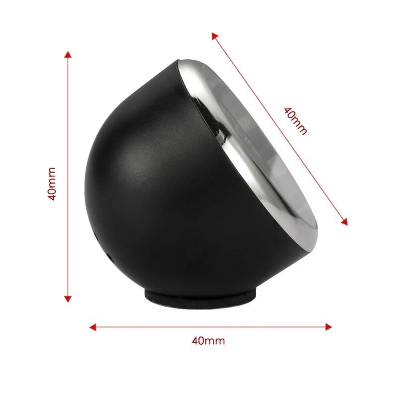 Car Ornaments Clock Quartz Clock Mini Watch Clocks Hygrometer Thermometer for Auto Decoration