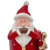 3 Pcs Mini Santa Claus Statue See Hear Speak No Evil Resin Christmas Table Decor Collectible Figurine Home Office Party Decor