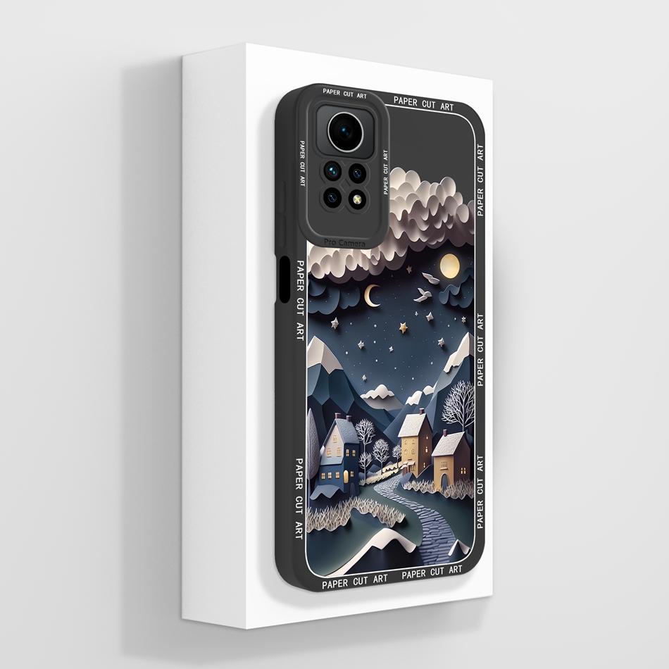 Für Xiaomi Redmi Note 12 Pro 4G 5G Hülle Einzigartig Vollschutz Flüssigsilikon Anti-Schock Abdeckung Für Redmi Note12 Pro 12Pro Funda