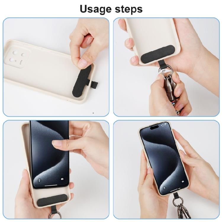 Travel Friendly PD240W Type C Quick Charging Cable, Easy to Carry Mobile Phone Lanyard, Stable Performances