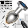 Anal Vibrator Male Prostate Massager Wireless Butt Plug Remote Control Female Clit Stimulator Masturbator Sex Toys for Couple
