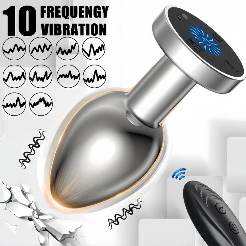 Anal Vibrator Male Prostate Massager Wireless Butt Plug Remote Control Female Clit Stimulator Masturbator Sex Toys for Couple