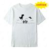 Jeu de Mosaïque Cactus Dinosaure Impression Créatif Drôle Street Wear Mode Décontracté Été Unisexe Unisexe Universel T-shirt Manches Courtes