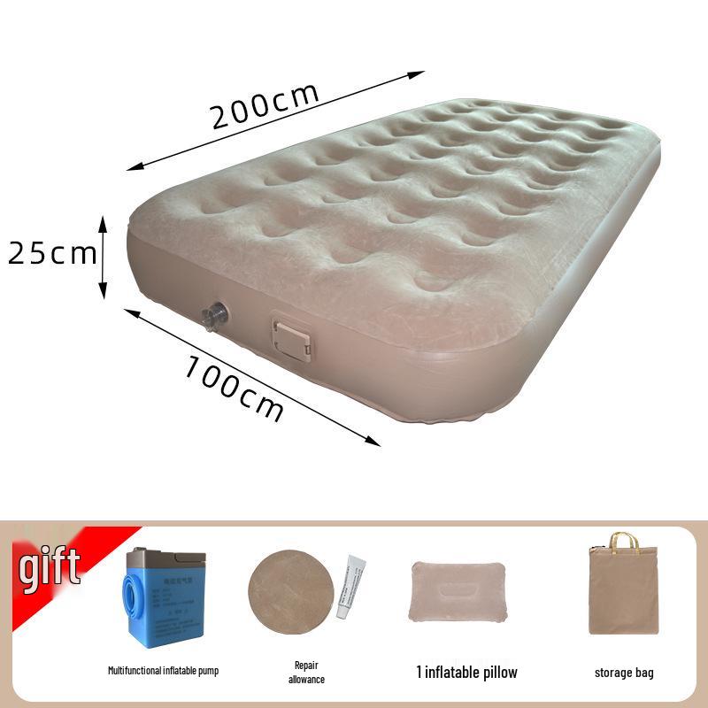 Portable Inflatable Air Mattress for Camping and Home Use