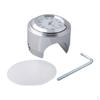 7/8 "Waterproof Motorcycle Handlebar Clock Luminous Aluminum