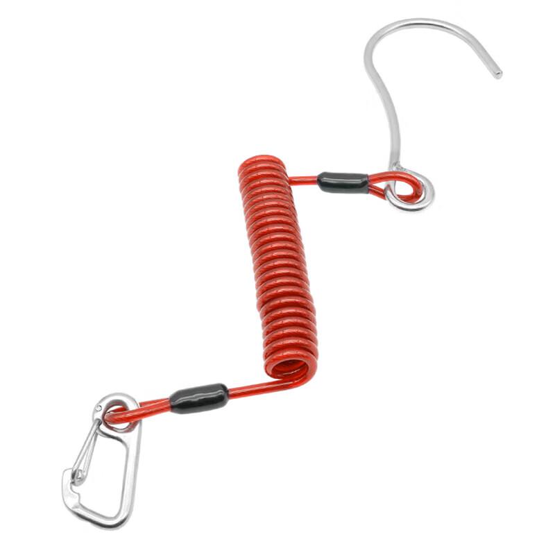 Freediving 316 Stainless Steel Drift Safety Rope with Hook