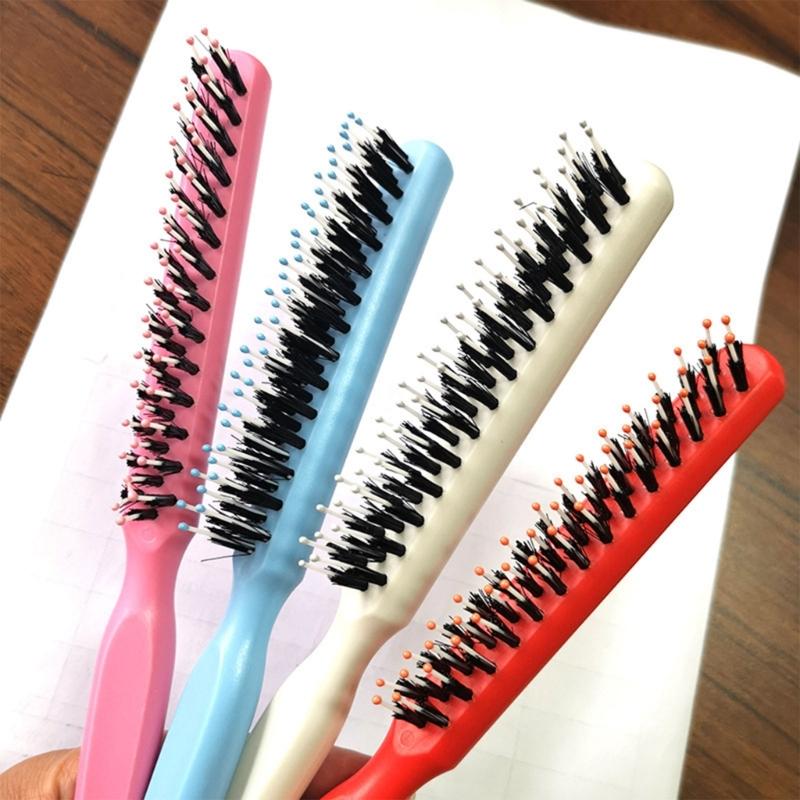 Hair Styling Brush Teasing Back Hair Brush Practical Hair Comb Teasing Brush Hair Styling Tool for Different Hair Types