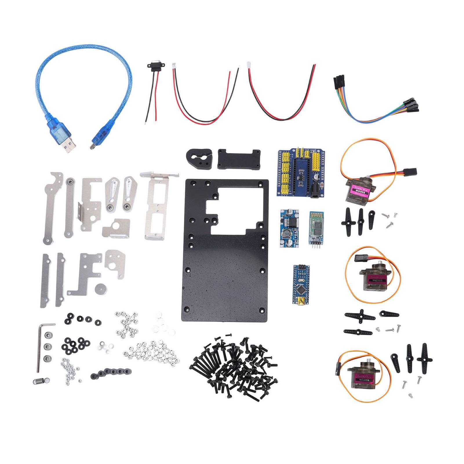 Drawing Robot Kit Mechanical Arm Educational   Pen Plotter Writing Robot Kit for Classroom Learning