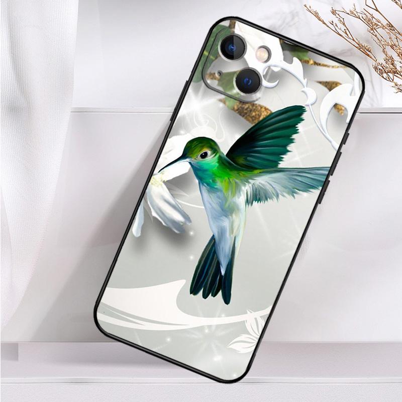 Hummingbird Shockproof Case For iPhone 17 16 Pro Max 11 14 15 Plus 12 13 Mini 16e 17 Air Phone Cover