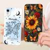 For IPhone XR Case Silicone Soft Shockproof Cartoon Pattern Phone Casing For IPhoneXR  A2105 A1984 A2107 A2108 Case Back Cover