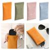 1/4pcs Glasses Home Storage Glasses Bag Cortex Texture Glasses Storage Shrapnel Mouth Automatic Closed Glasses Case Storage Bags