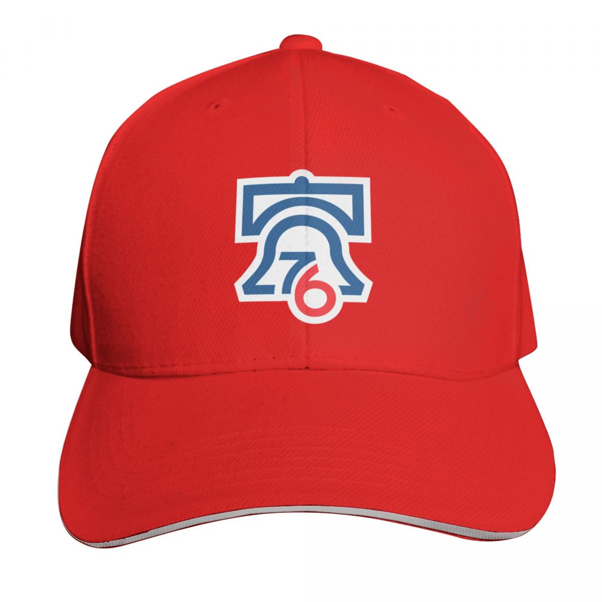 Bell (white outline) Baseball Cap Sun Cap Golf Cap custom caps Rugby Women Beach Fashion Unisexs
