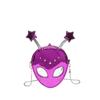Personality Funny Alien Bag Ladies 2025 New Halloween Cartoon Fashion Niche Versatile Small Shoulder Bag Tide