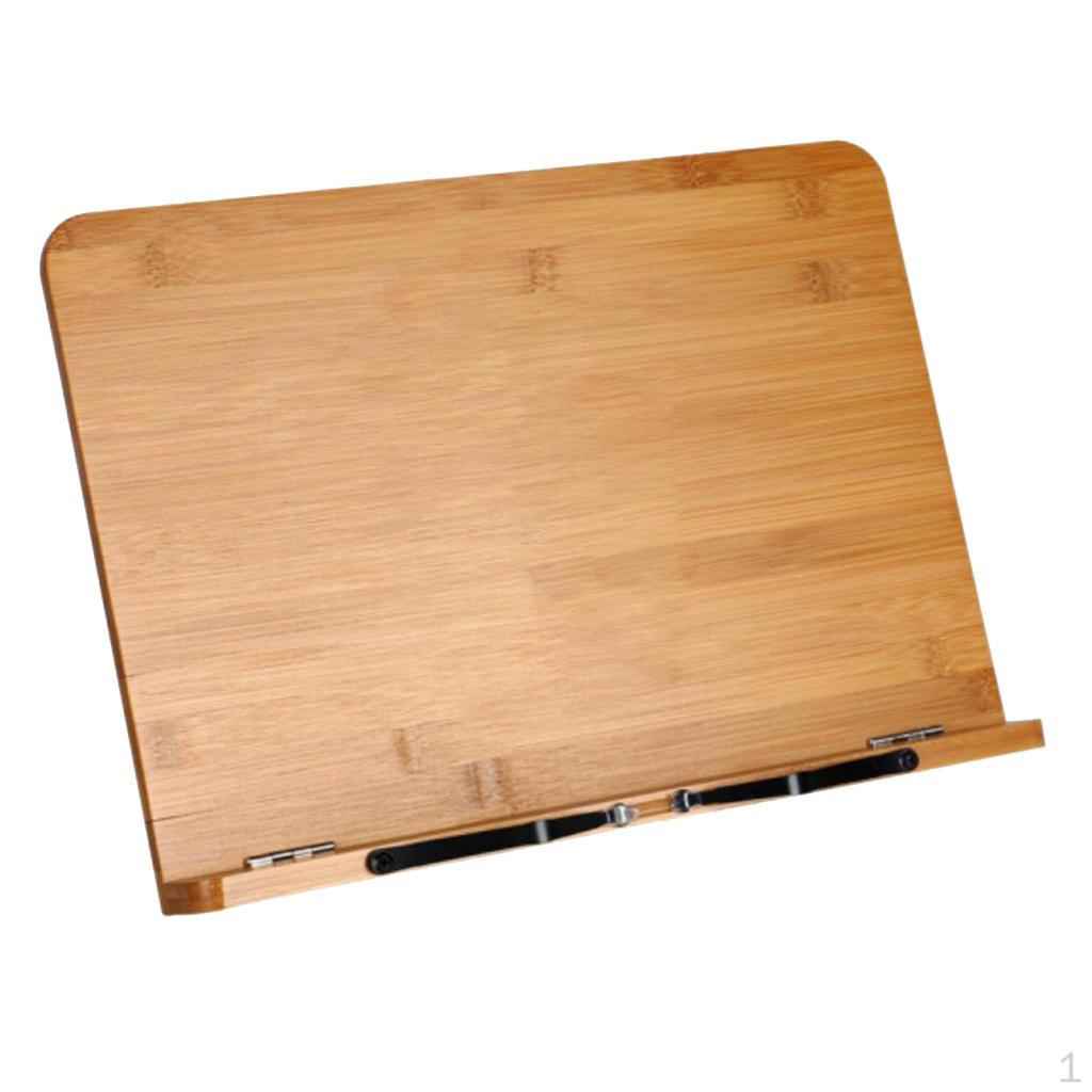 Парта для чтения Портативная Прочная Легкая Подставка для книг Учебники Подставки для книг Планшет Кулинарные Подставки для рецептов 34x24cm