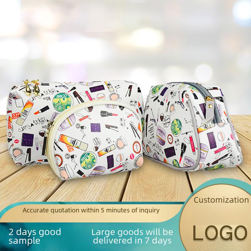 2025 Exquisite Leder Kosmetiktasche: High-End-Textur, Tragbare Aufbewahrung, Perfekt für Abendessen