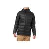 SALOMON Elixir Hooded Solid Color Casual Down Jacket Men Jacket Black LC2103500