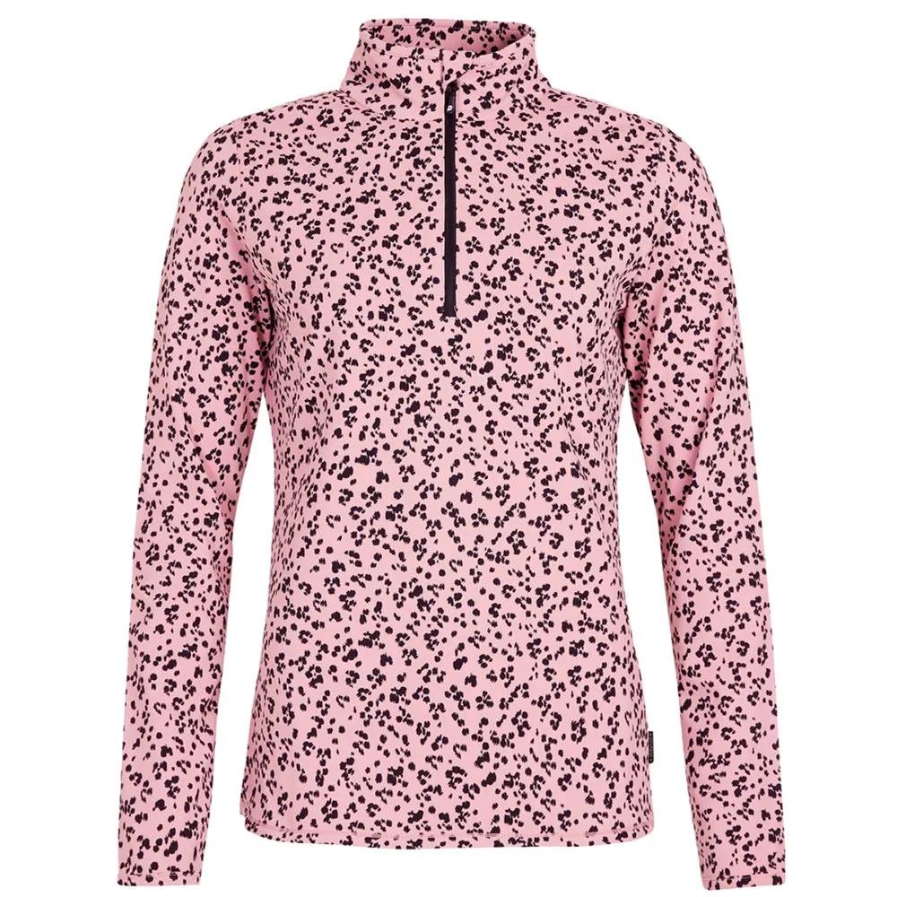 Protest Fleece Pullover with Half Zip Prtviolet