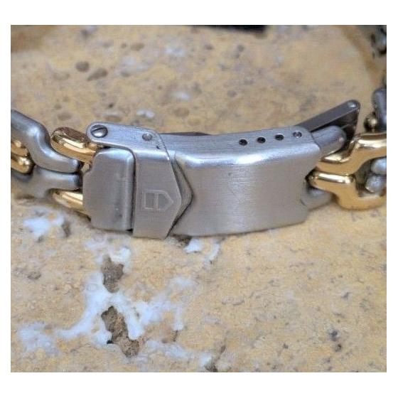 Used [Good Condition] TAG HEUER Professional Cell Date Gold Silver Combination Ladies