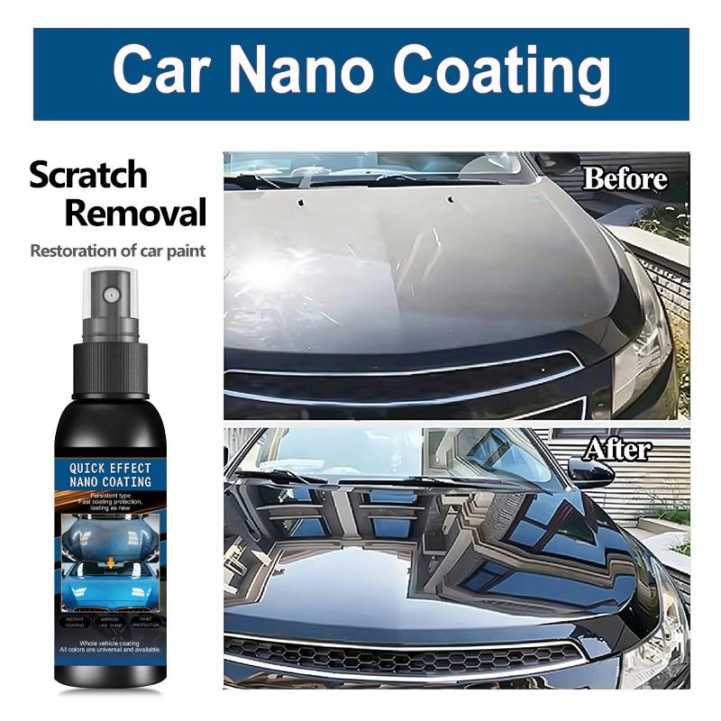 Car Nano Coating Brightening Cars Paint Kit - Professional Auto Polishing Tool, High Gloss Car Paint Scratch Repair Protection