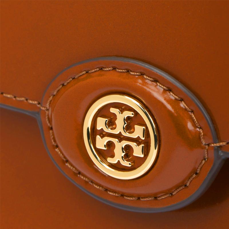 Tory Burch Robinson Adjustable Strap Shoulder Bag Women Shoulder Bag Dark-Brown 163367-223