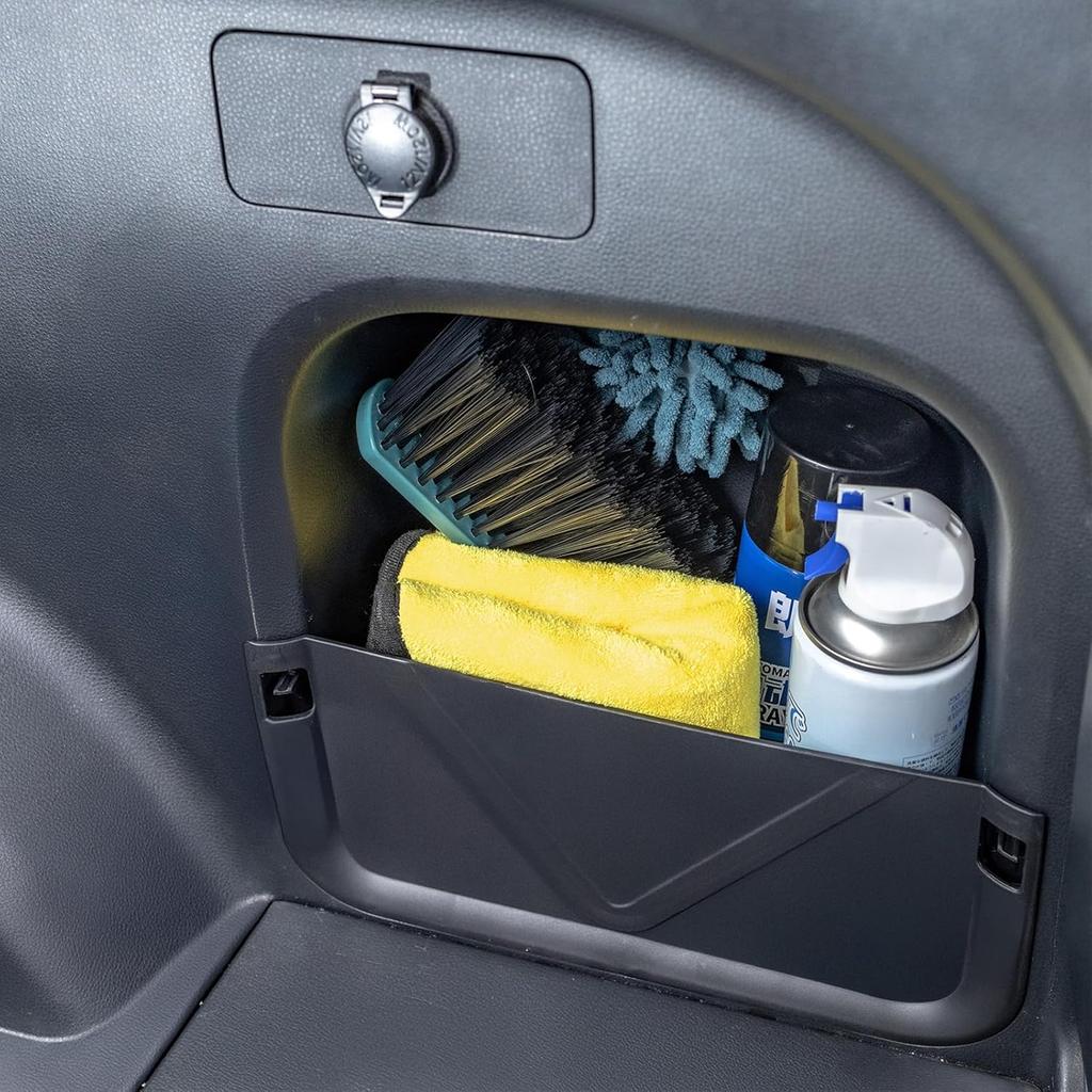 JDMCAR Rear Cargo Storage Baffle For Toyota RAV4 Accessories -2025, Trunk Side Divider Panel, OEM Fit, No Tools Required, Durable ABS