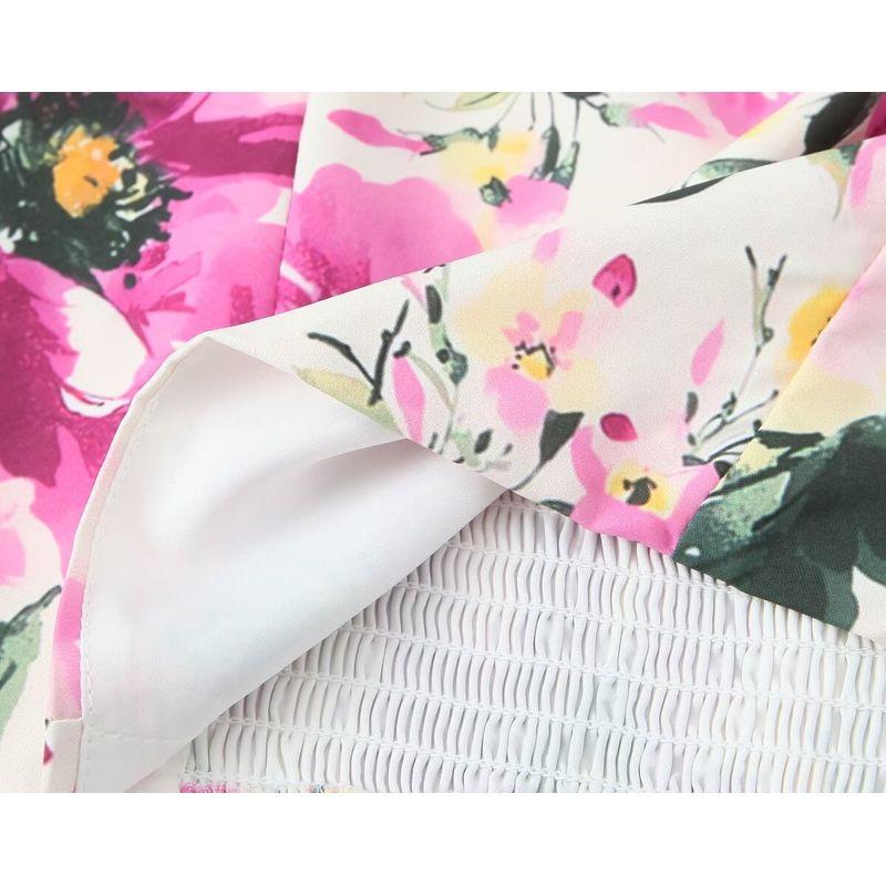 Kaslead New Arrival Women's Clothing Fashion Style Fashion Print Spaghetti-Strap Camisole Top Casual Pantskirt