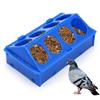 Thickened Bird Pigeon Feeder Trough Poultry Feeding Bowl Chicken Chick Food Water Fountain Slot Container Food Dispenser Tools