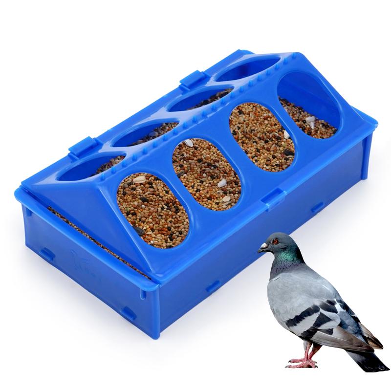 Thickened Bird Pigeon Feeder Trough Poultry Feeding Bowl Chicken Chick Food Water Fountain Slot Container Food Dispenser Tools