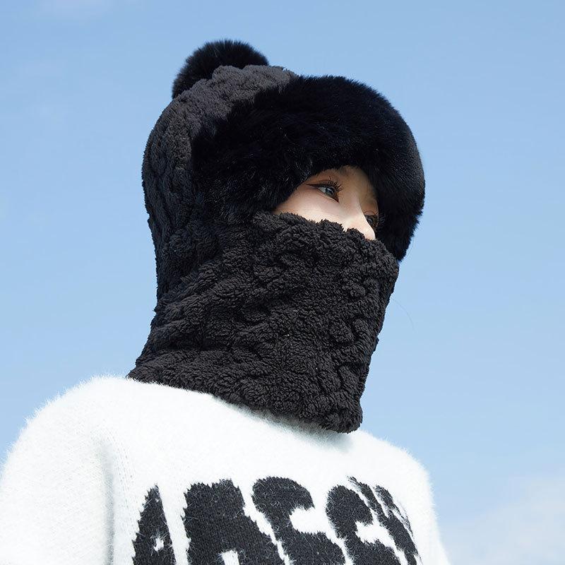 Winter Cycling Face Mask With Fleece Lined Full Face Cover For Adults