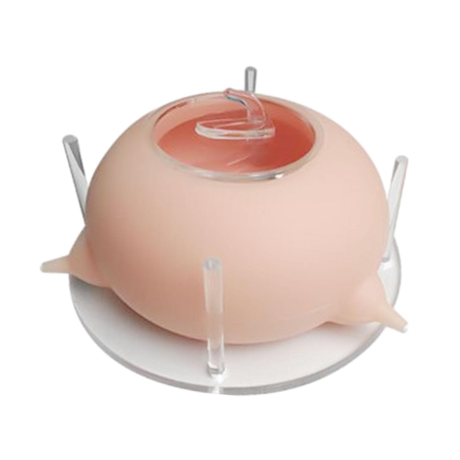 

Puppy Kitten Portable Pet Feeder Pet Self and Feeding Device Nursing Station for рожевий