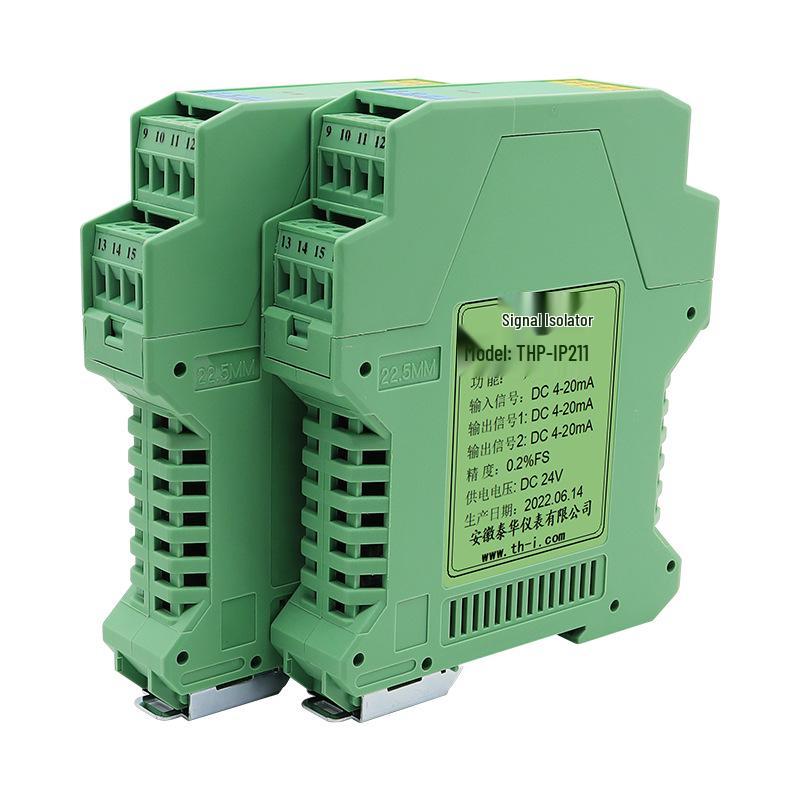 DC Voltage Transmitter & Signal Isolator: Convert 4-20mA/0-10V To 4-20mA/0-5V/10V, One-in One-out
