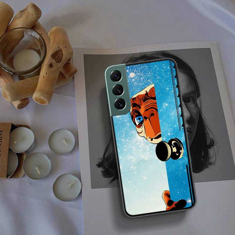 E.T. the Extra-Terrestrial Phone Case For Samsung Galaxy S22 S25 Ultra S21 S10 Plus S26 Edge S20 S23 S24 FE Cover Silicone S