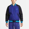 Nike Raglan Sleeve Baseball Jacket Men Jackets Blue DQ6148-455