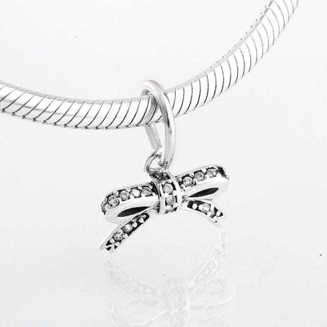 Voguish Stylish Sterling Color Dramatic White Enamel Heart Golden Beads Fit Original Charm Wrist Bracelet Jewelry MakingFashion Charm