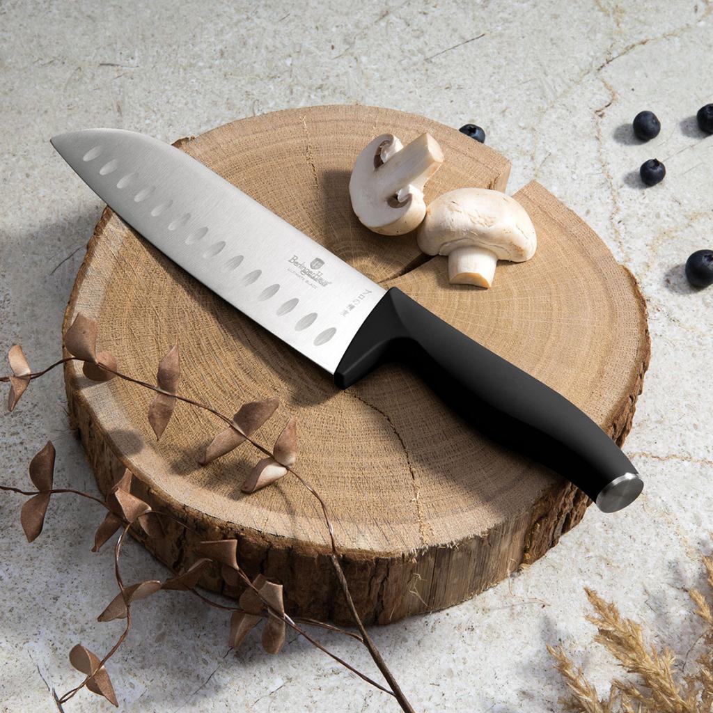 Set Of 6 Kitchen Knives Berlinger Haus Bh-2950 Matte Black