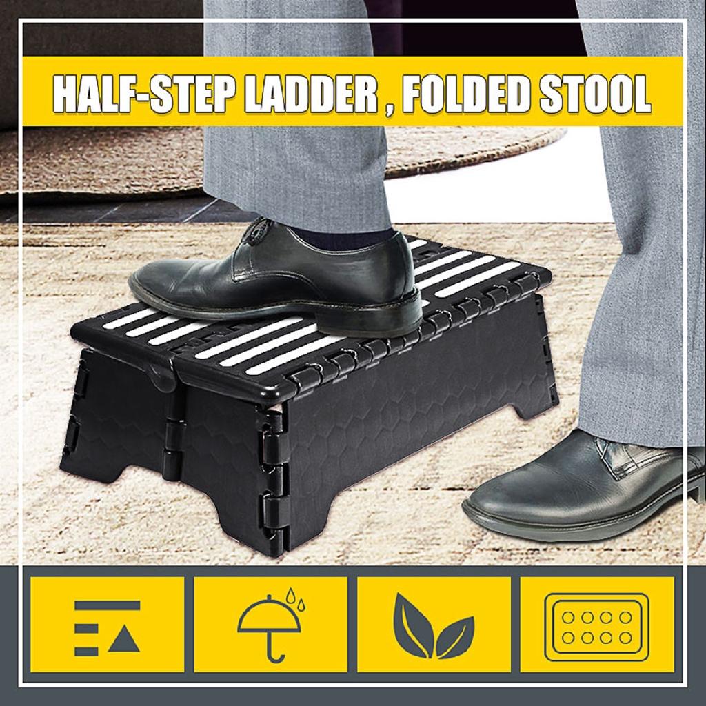 Folding Step Stool Ladder Elderly Footstool Bathroom Toilet Elderly Constipation Assistant Bench