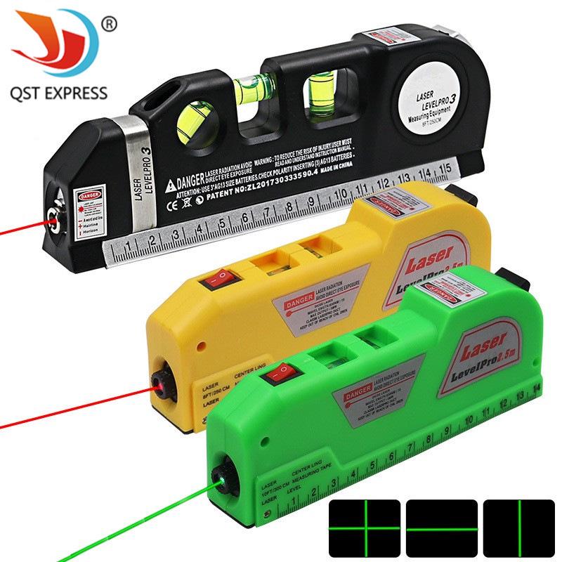 4-in-1 Portable Infrared Laser Level Tape Measure Tool