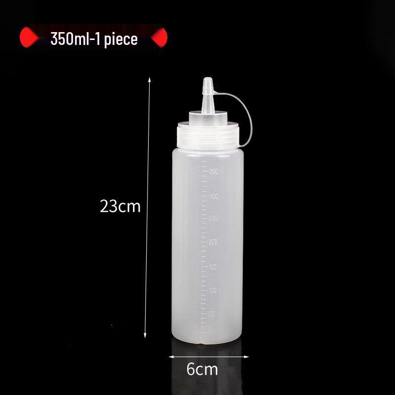 ZISIZ Food-Grade Plastic Squeeze Sauce Bottle