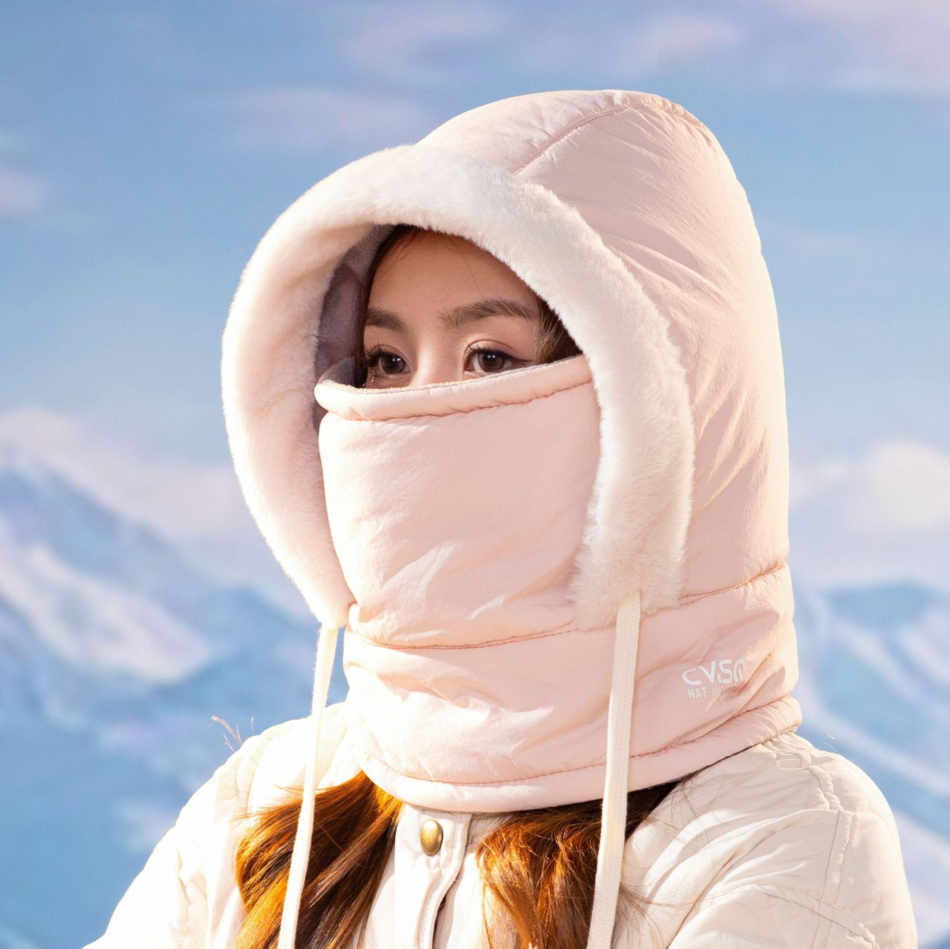 

Защита ушей Мужские флисовые теплые уличные лыжные шапки Женские ветрозащитные шапки для катания на сноуборде тренд One size