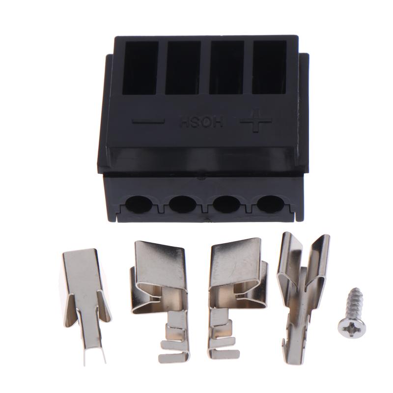 Electric Bike Battery Box Base Connector Battery Box Connection Base Spring-Plug Replacement Plastic Ebike Accessories