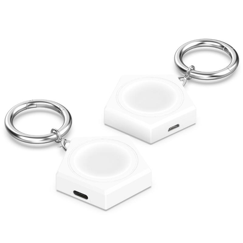 Portable Wireless Charger  Charging Dock Charger Base Holder Stand Accessories White/Black Suitable for Pixel-Watch