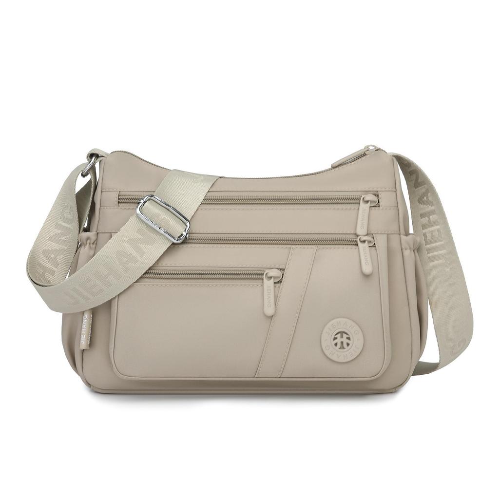 Tide Women's Nylon Crossbody Bag: Large Capacity, Lightweight, Autumn 2025 Mommy Shoulder Bag