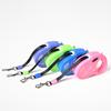 10Ft Retractable Dog Leash Heavy Duty Nylon Rope Pet Leash with Handle One-Touch Control Button Tangle-free Leash for Small Medium Dogs
