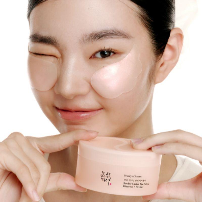 Korean Ginseng Retinal Eye Patch Firming Hydrating Under Eye Care Dark Circle Care K Beauty Beauty of Joseon 60pcs