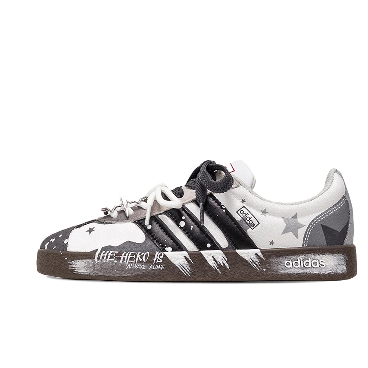 Adidas Neo VL Court 2.0 Low top Skateboard Shoes Unisex Gray White HQ1802(Team1173-) 35⅔
