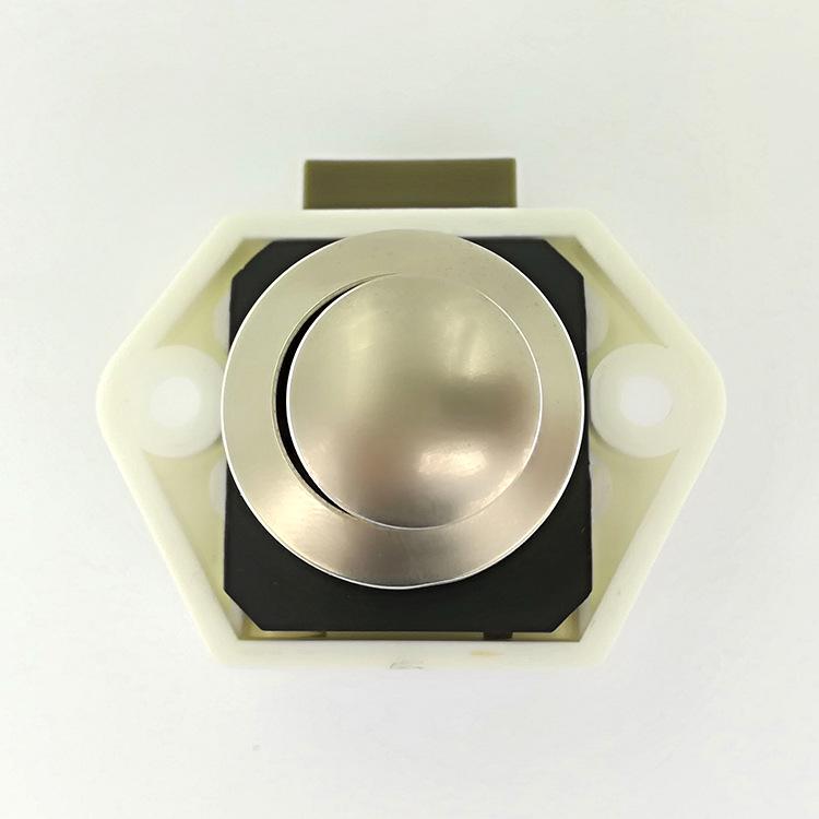 RV Cabinet Door Button Lock & Handle for Overhead Cabinets - Hot Seller