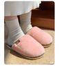 Soft Cotton Plush Winter Slippers: Warm, Non-Slip Indoor Footwear for Couples