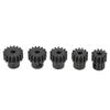 32DP 0.8M 3.175mm RC Motor Gear 12T 13T 14T 15T 16T Pinion Gear Set Chrome Molybdenum Steel 1/10 RC Car Motor Pinion Gear